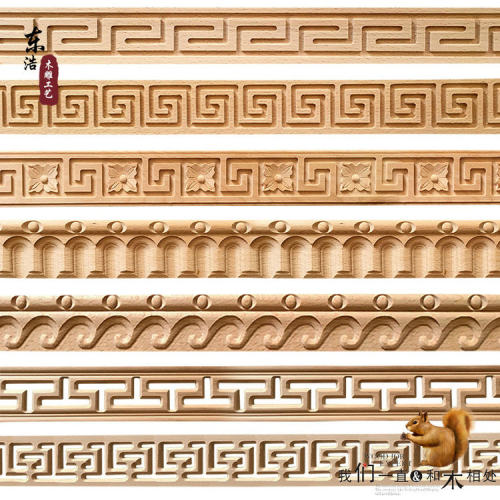 东阳木雕实木线条欧式装饰木线条