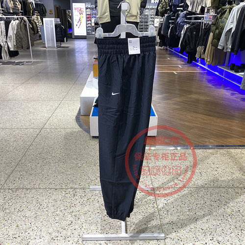 耐克女子跑步运动束脚梭织长裤