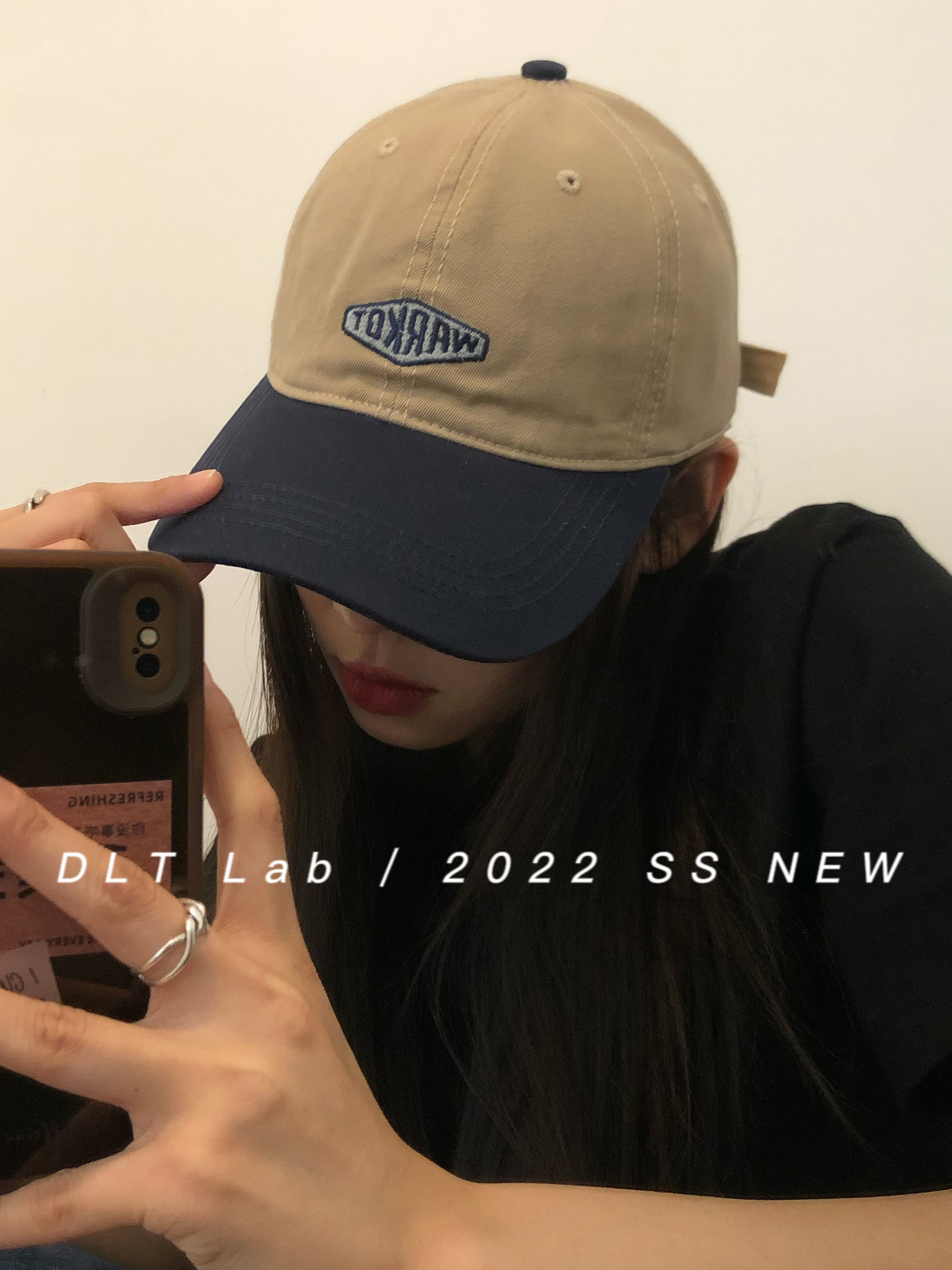 日常逛街休闲撞色棒球帽