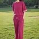洋气减龄跑步服宽松显瘦两件套 时尚 新款 运动服套装 韩版 女2026夏季
