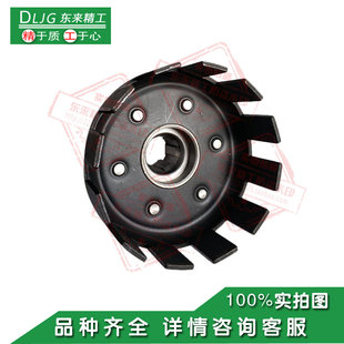 汽油柴油小直传微耕机配件12齿离合器罩无轴承 高品质钢170FG3款