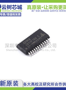 原装正品 EFM8UB11F16G-C-QSOP24 QSOP-24 51系列 8位微控制器-MC