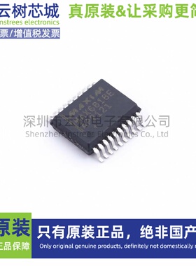 原装正品 MAX6818EAP+T SSOP-20 信号开关 多路复用器 编解码器