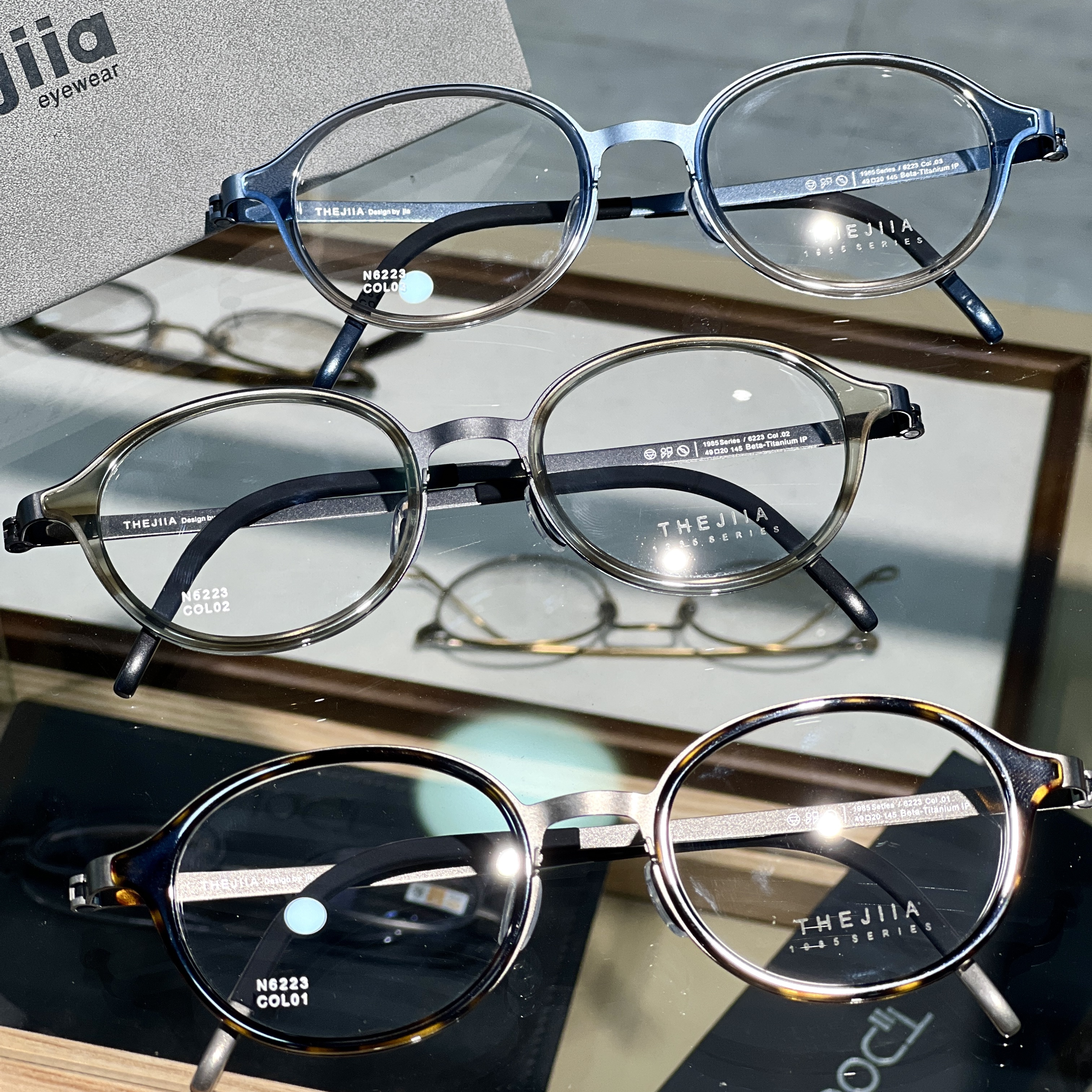 设计师品牌镜框THEJIIA佳N6223