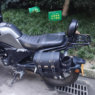 适用于本田CBF190TR边包保险杠后靠背前护杠货架边包快拆竞技杠件