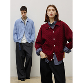 MADE 毛衣衬衫 绞花肌理 针织开衫 外套 保暖轻盈绵羊毛