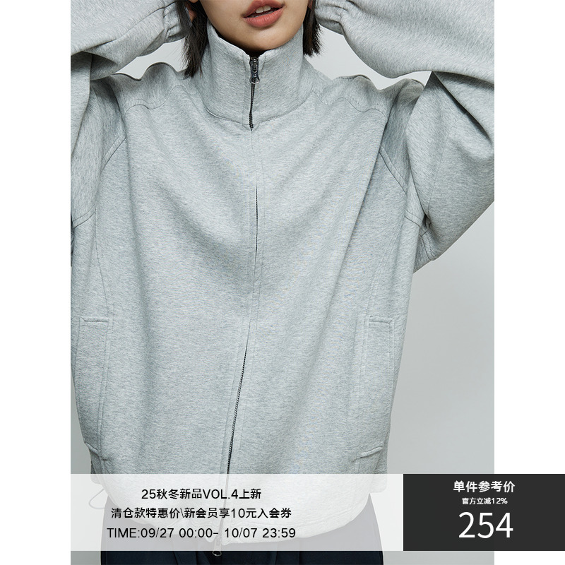 LRMADE24SS太空棉插肩卫衣