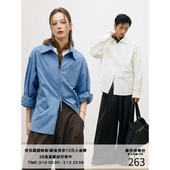 双头拉链 26SS 造型链头 休闲薄外套纯色长袖 衬衫 MADE