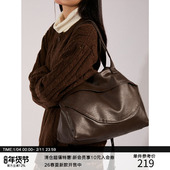 MADE 24AW 开口笑结构 荔枝皮哑光PU 双用通勤斜挎手提单肩包