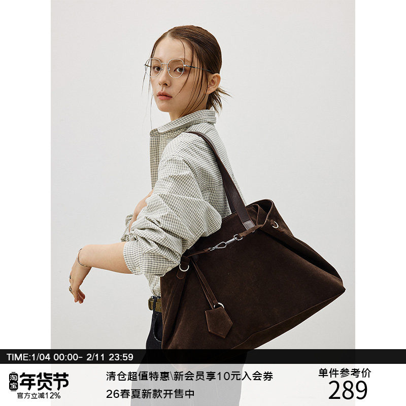 LR MADE 25AW 暗纹PU/颗粒感麂皮 单肩/斜挎/手拎 通勤HOBO托特包,箱包皮具/热销女包/男包,男士包袋,淘宝优惠券,粉丝福利购,淘宝优惠卷