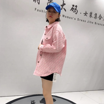 女权贵族秋季新款大码休闲衬衫女
