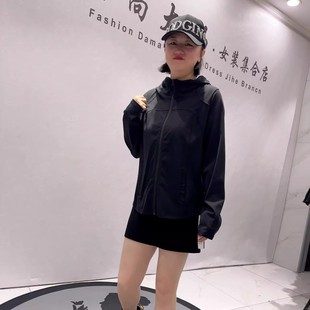 6159针丝缘子汇年货春款连帽外套加大女装胖妹妹减龄显瘦开衫上衣