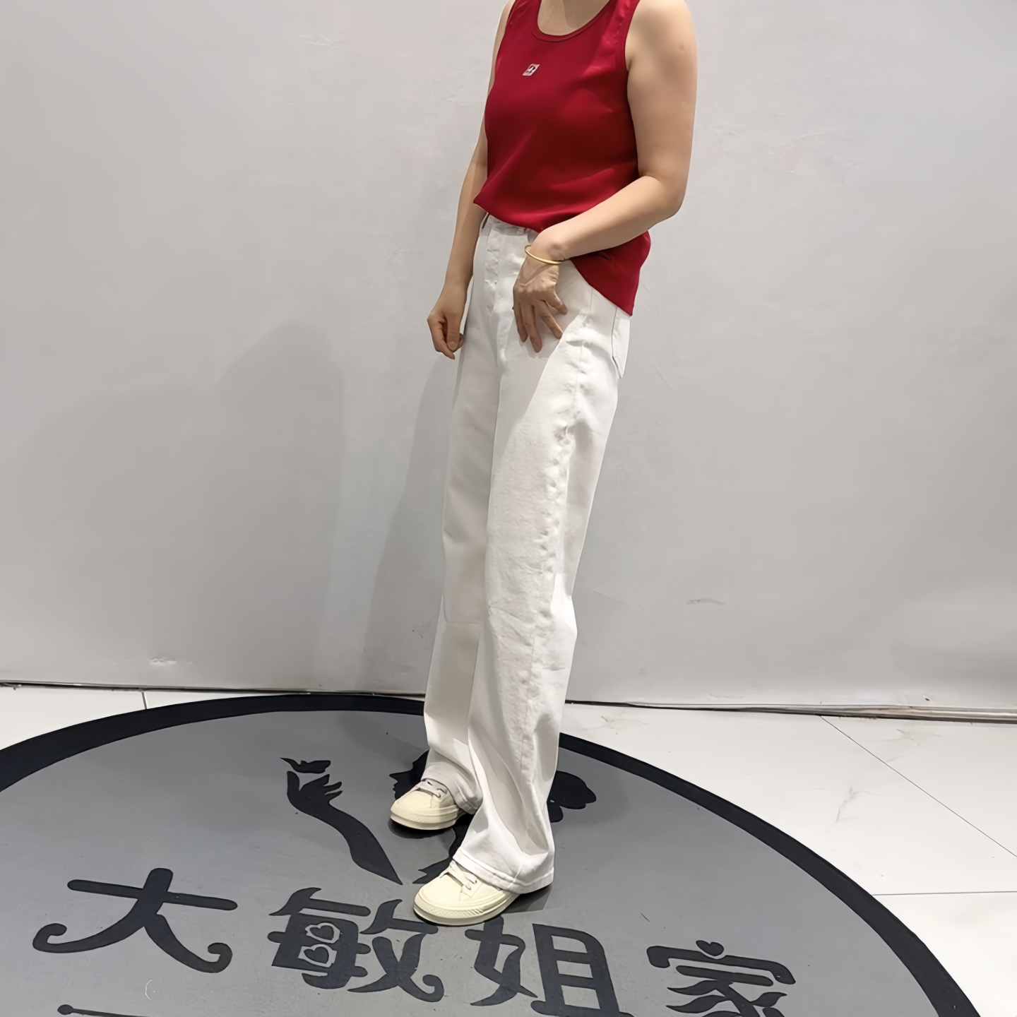 8867柏菲蒂春季新款牛仔裤加大码女装胖妹妹显瘦百搭白色拖地裤女,女装/女士精品,常规大码外套,淘宝优惠券,粉丝福利购,淘宝优惠卷