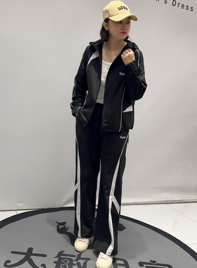 芮娜依莲秋季新款大码两件套套装