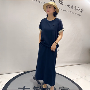 女权31175夏季新款欧货套装加大码女装胖妹妹显瘦气质两件套