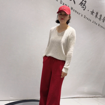 女权贵族年货春款大码针织打底衫