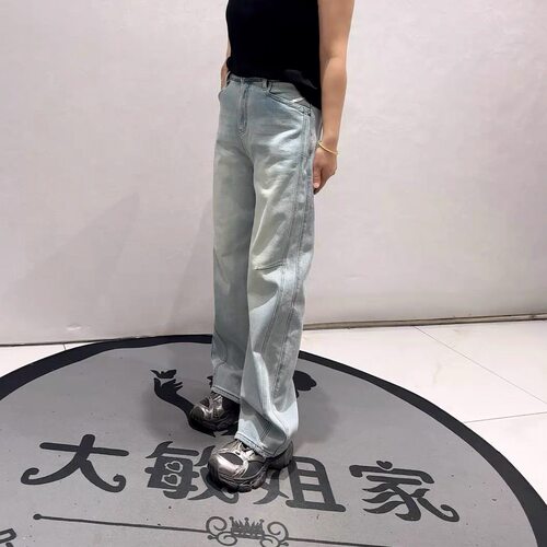 柏菲蒂冬季新款大码加绒牛仔裤子