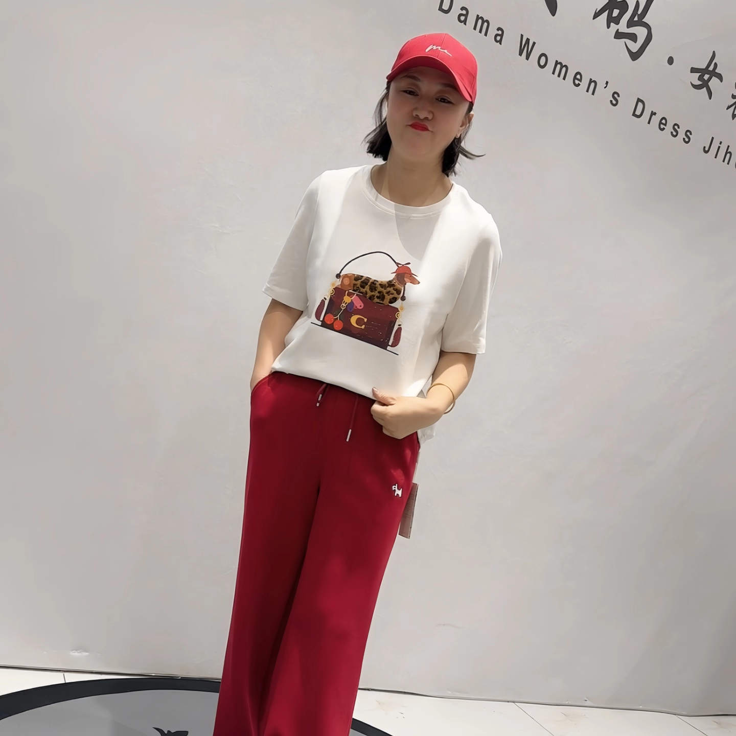 女权贵族年货新款大码短袖打底衫