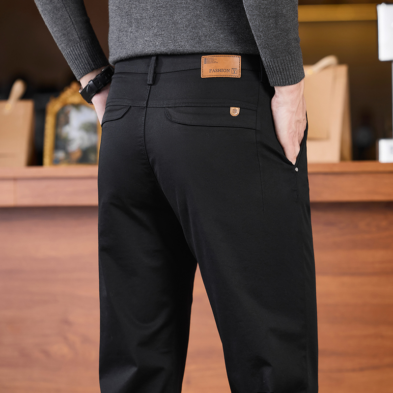 秋冬男士百搭新款时尚商务裤子