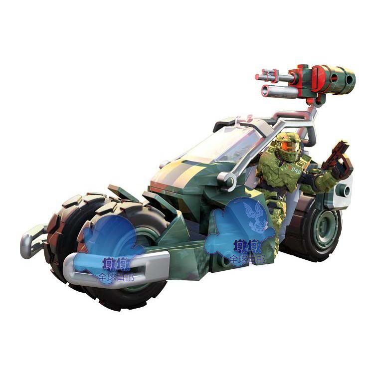 mega bloks美家宝 美高 光晕/光环halo 野兔号 dpj90积木玩具绝版