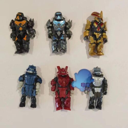 MEGA BLOKS 美高 美家宝 HALO光环 鬼面兽 鬼面酋长 散货人仔