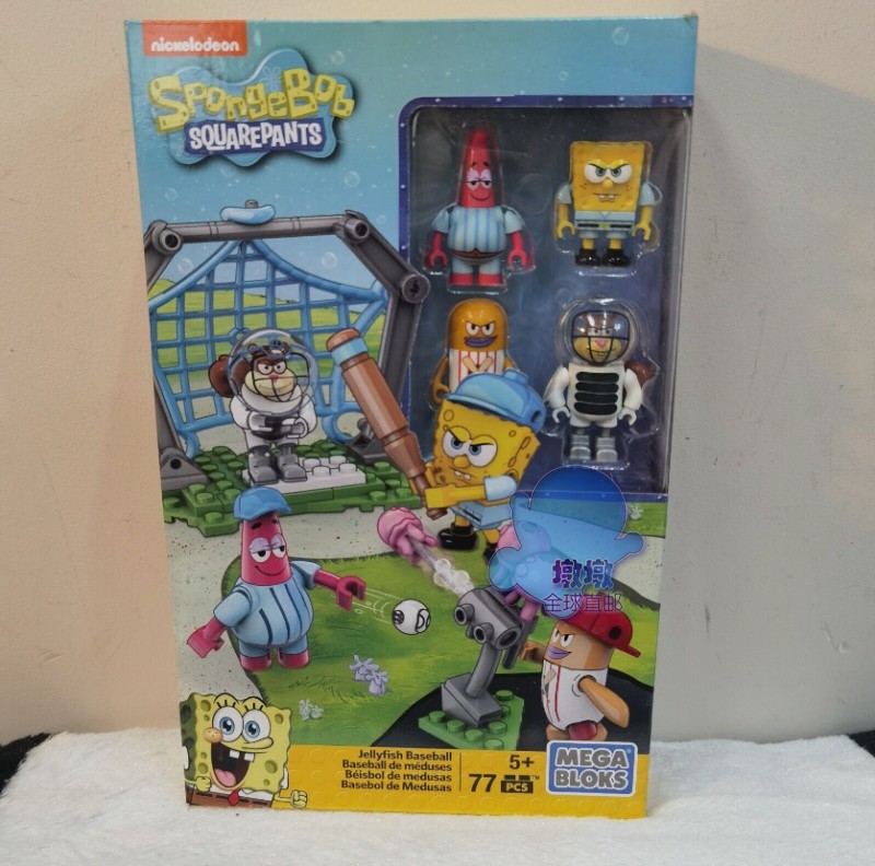 Mega Bloks 美高/美家宝 海绵宝宝 派大星 积木玩具 人仔