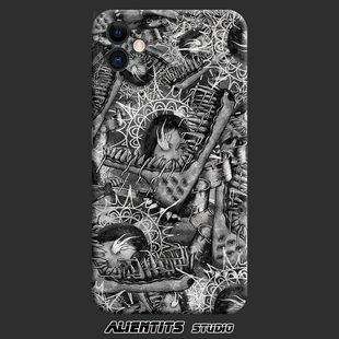 AlienTits 复古涂鸦手绘旧地重生艺术暗黑iPhone安卓定制手机壳