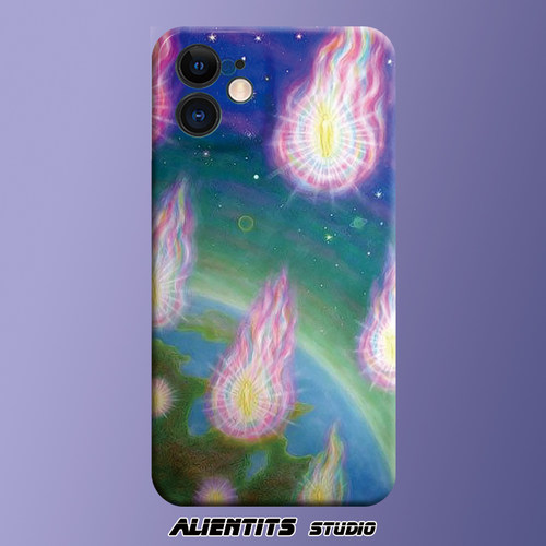 alientits定制迷幻艺术苹果暗黑