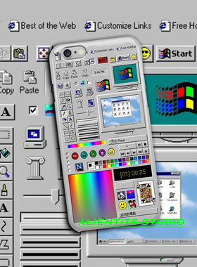 【AlienTits原创】电脑制霸人类cyber定制适用于苹果安卓手机壳