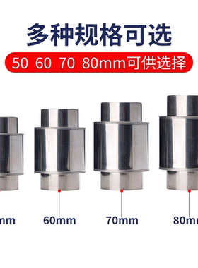 美的燃气热水器烟管风帽不锈钢