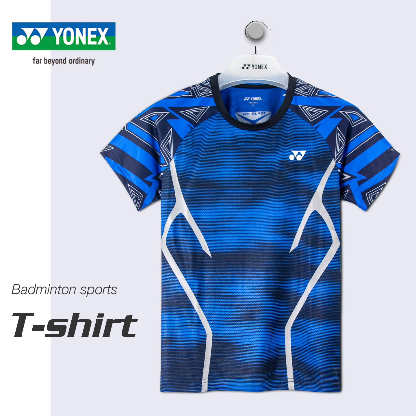 尤尼克斯YONEX羽毛球服yy女运动短袖T恤队服比赛服215069速干球衣