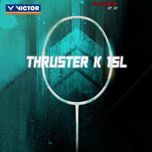 威克多VICTOR胜利羽毛球拍突击TK-15II全碳素超轻进攻单拍糖水拍