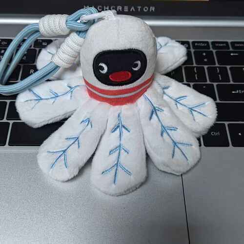 Pingu企鹅羽毛球挂件运动