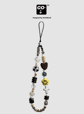gogoblue 缤纷世界系列串珠手机链便携通用手提挂绳
