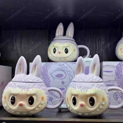 泡泡玛特春日花花MOKOKO陶瓷杯