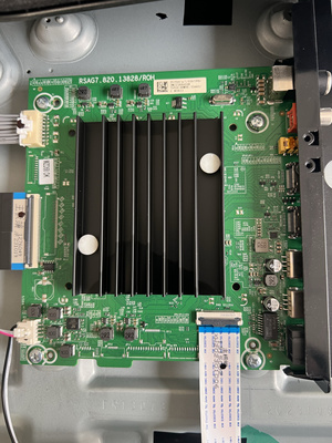 海信75H55E主板rsag7.820.13828大插口68p改51P高清4K插口 夏普屏