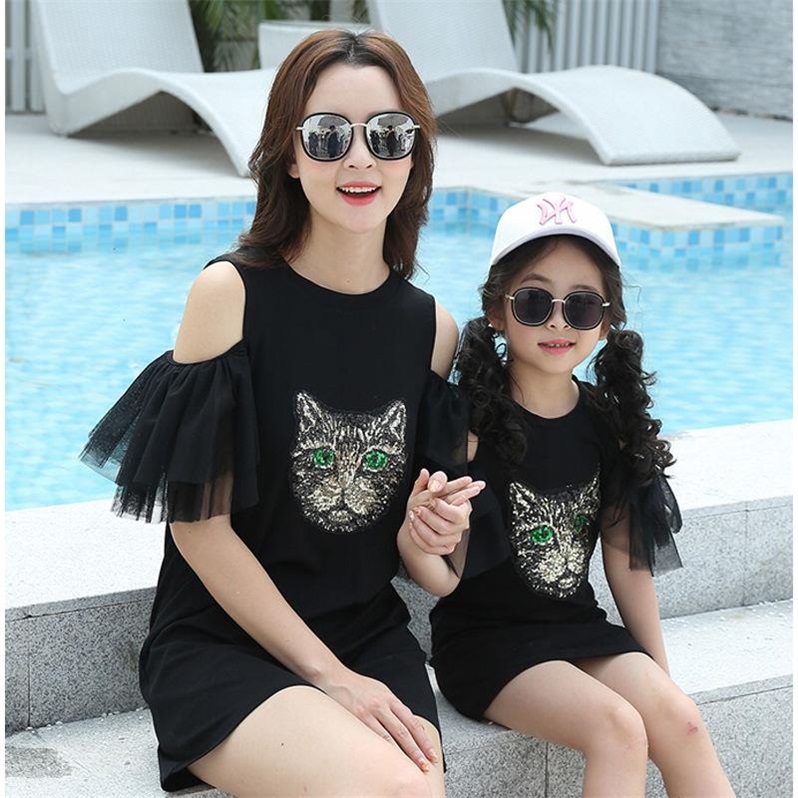 亲子装夏装新款母女装连衣裙夏季宽松显瘦韩版休闲长t恤女童裙子|ruв категории открытый/альпинизм/в поход/Поездки товаров, открытый одежды, пулемёт белье, брюки костюм пулемёт - от Buy2taobao.com для оказания профессиональной услуги покупки агента Taobao