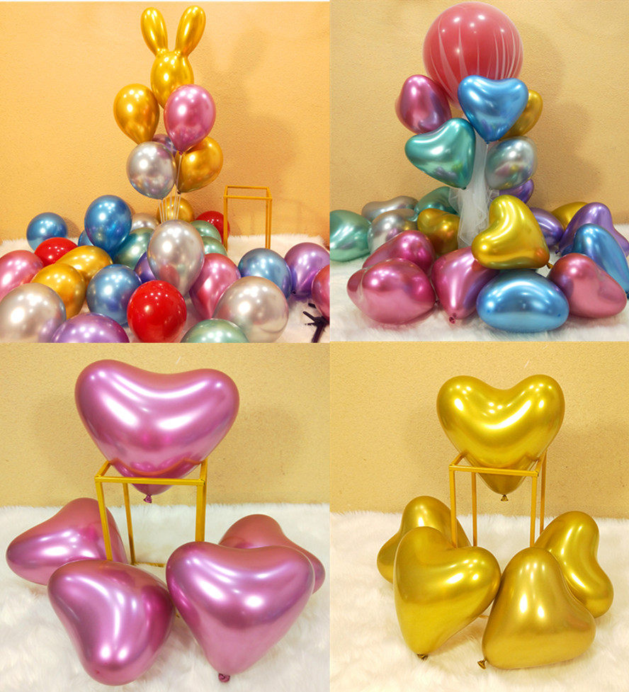 网红金属气球加厚珠光气球 金属质感球 结婚庆典派对装饰场景布置|ruв категории фестиваль товаров/подарок, шар/плавучих воздушный шар, шар - от Buy2taobao.com для оказания профессиональной услуги покупки агента Taobao