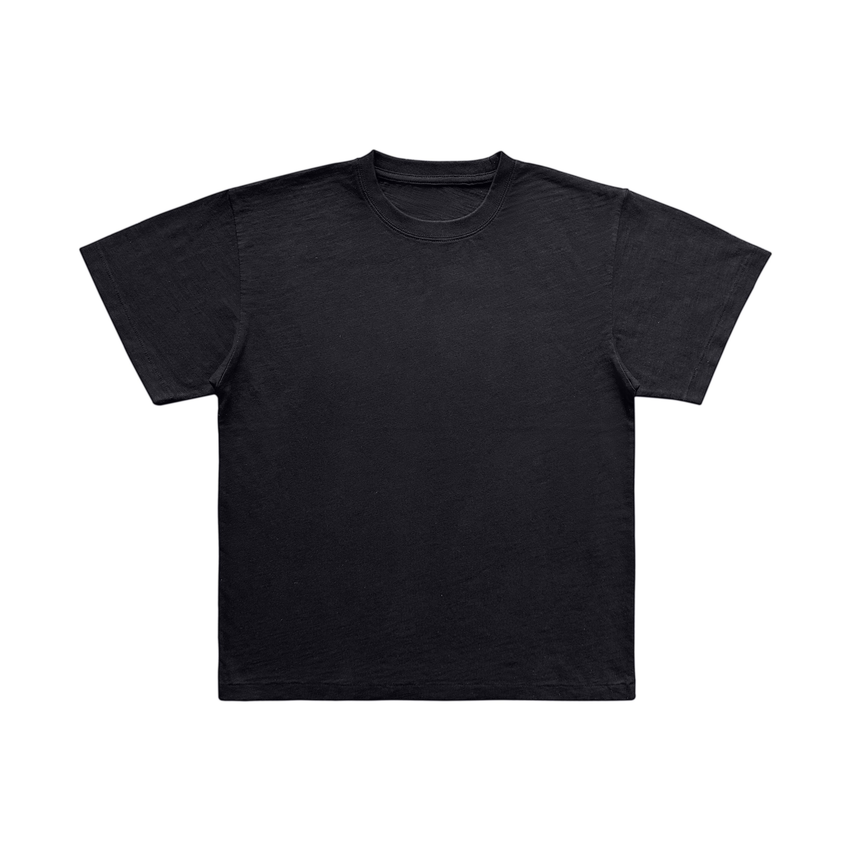thumbnail for Slub cotton shoulder breathable soft waxy single stitch short sleeve 180g
