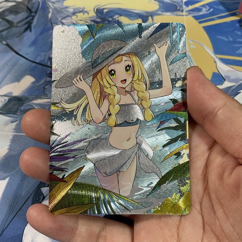 宝可梦莉莉艾折光粗闪收藏卡