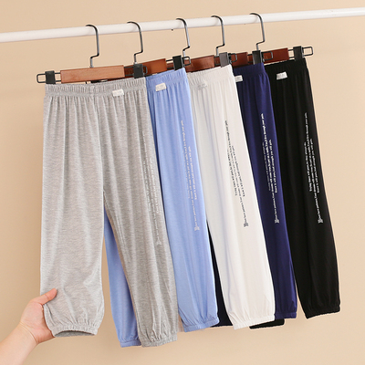 儿童薄款休闲长裤防蚊