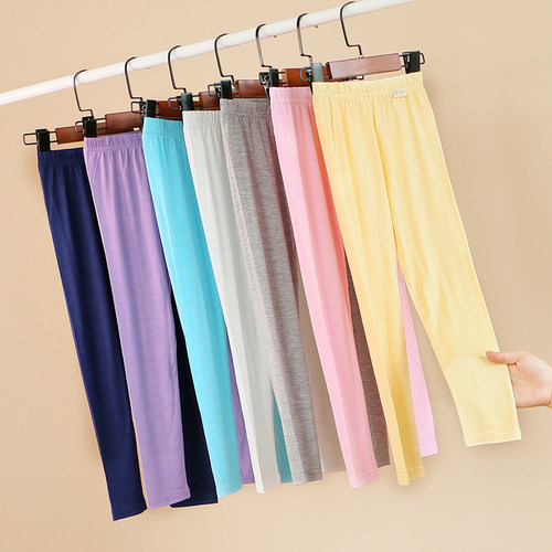 儿童莫代尔薄款打底裤