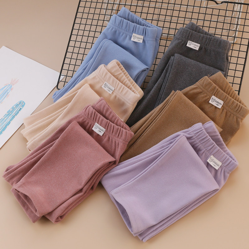 儿童双面德绒打底裤男女童保暖裤冬宝宝百搭家居裤中大童单件秋裤,童装/婴儿装/亲子装,保暖裤,淘宝优惠券,粉丝福利购,淘宝优惠卷