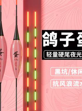 黄金眼夜光浮漂高灵敏超亮醒目