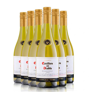 干露 红魔鬼霞多丽白葡萄酒 Casillero Del Diablo 750mlx6瓶