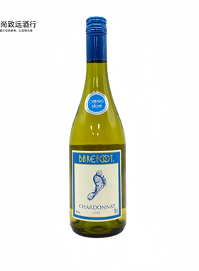 顽足霞多丽白葡萄酒 Barefoot Chardonnay 750ml