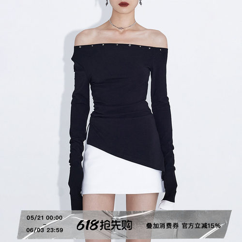ourhour罗马布中低腰短款半身裙