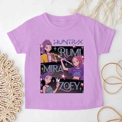 猎魔女团儿童短袖纯棉t恤衫