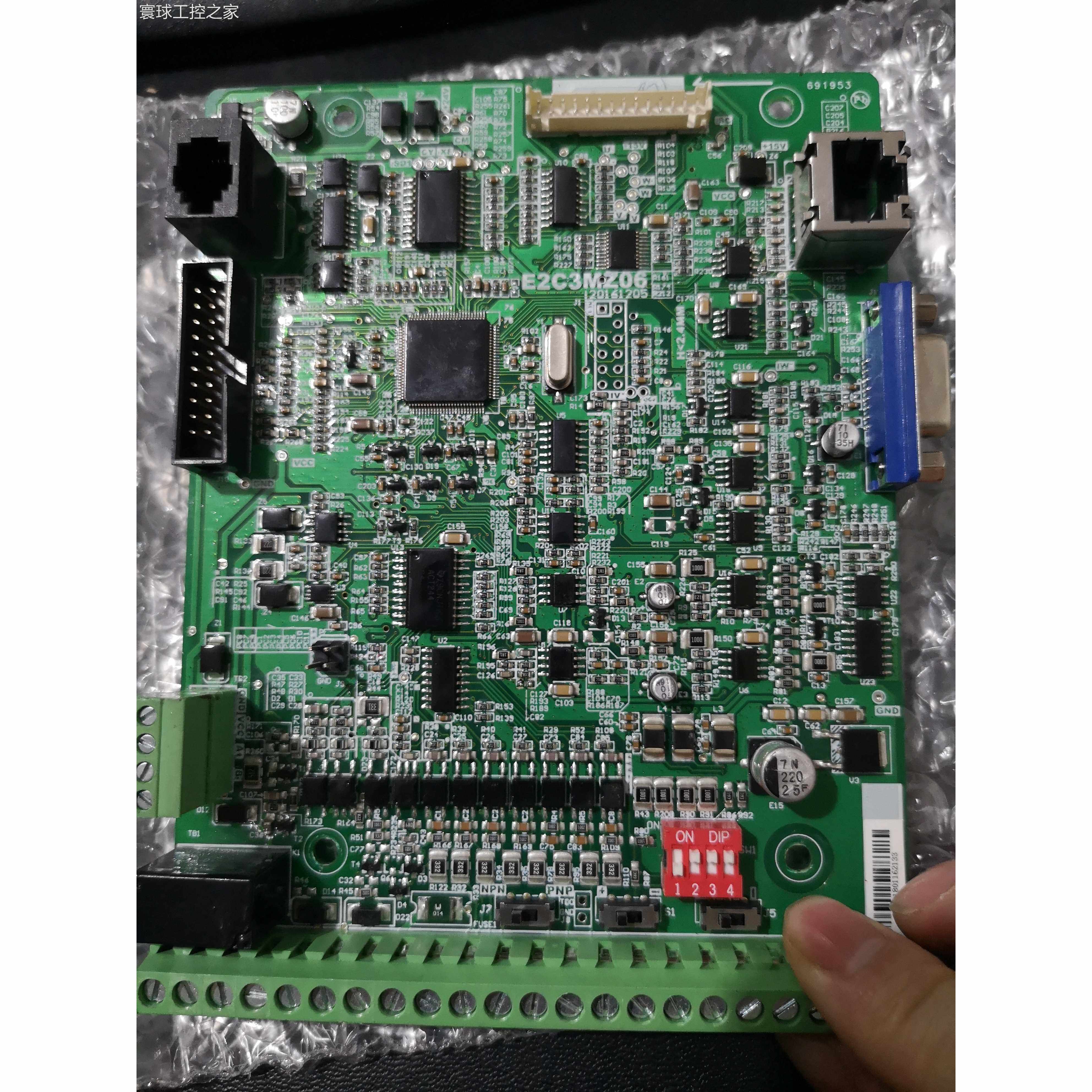 非实价欧瑞变频器E2000拆机原装cpu板，主板E2C3MZ06