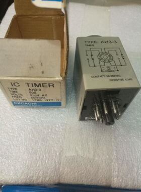 CIKACHI台湾嘉阳时间继电器AH3-3220V24V现货